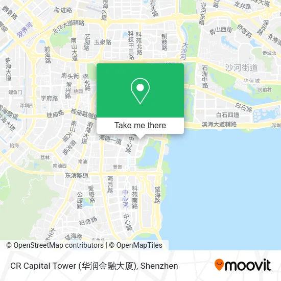 CR Capital Tower (华润金融大厦) map
