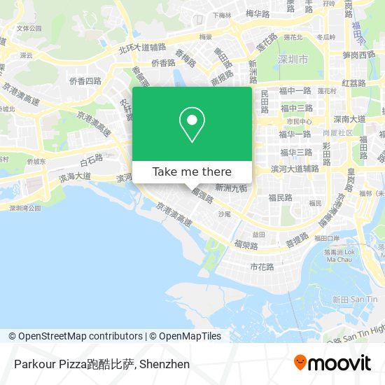 Parkour Pizza跑酷比萨 map