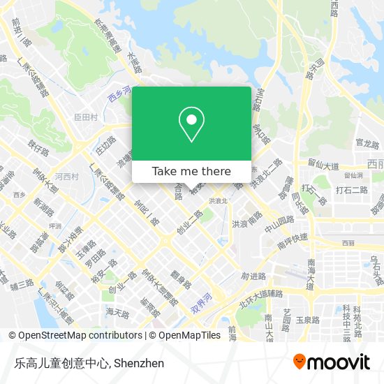乐高儿童创意中心 map