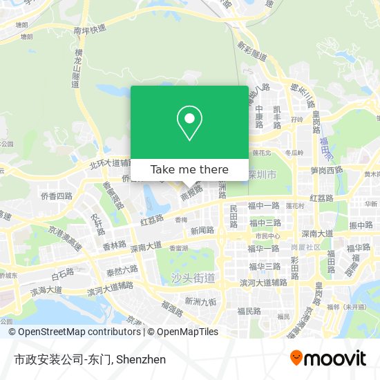市政安装公司-东门 map