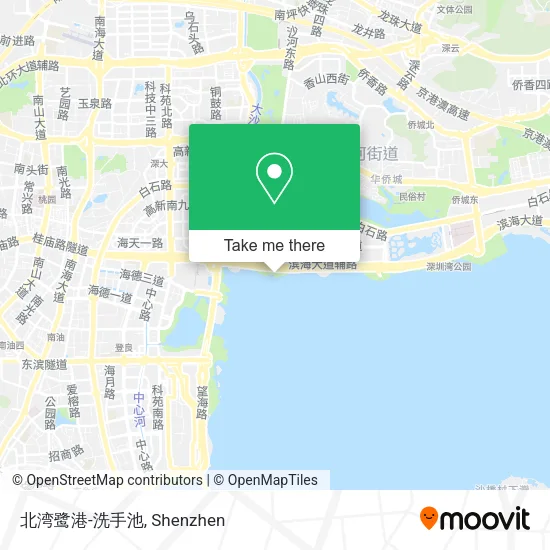 北湾鹭港-洗手池 map