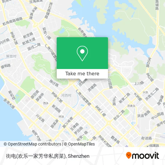 街电(欢乐一家芳华私房菜) map
