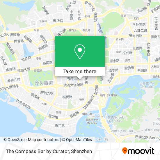 The Compass Bar by Curator map