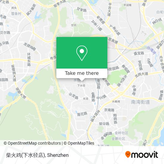 柴火鸡(下水径店) map