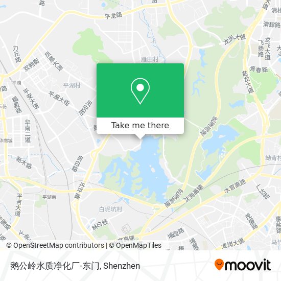 鹅公岭水质净化厂-东门 map