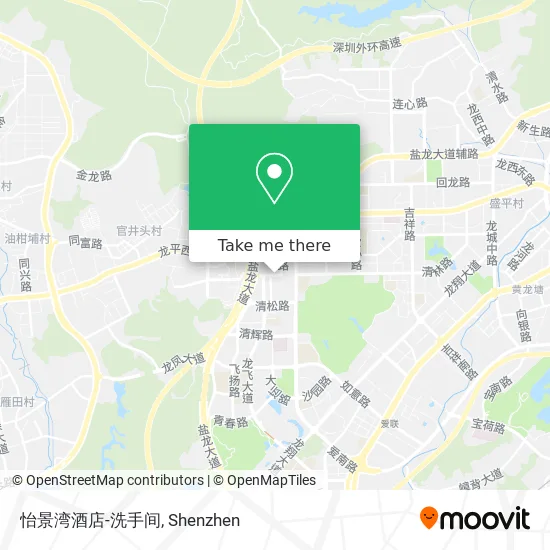怡景湾酒店-洗手间 map