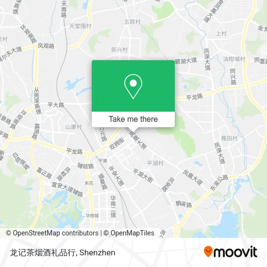 龙记茶烟酒礼品行 map