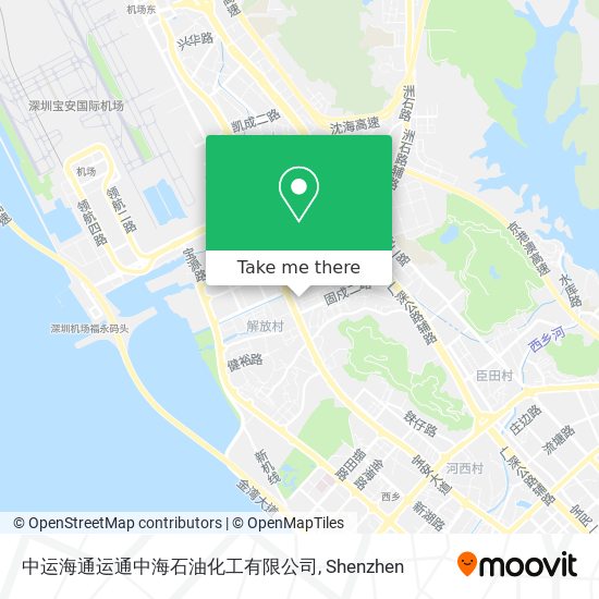 中运海通运通中海石油化工有限公司 map