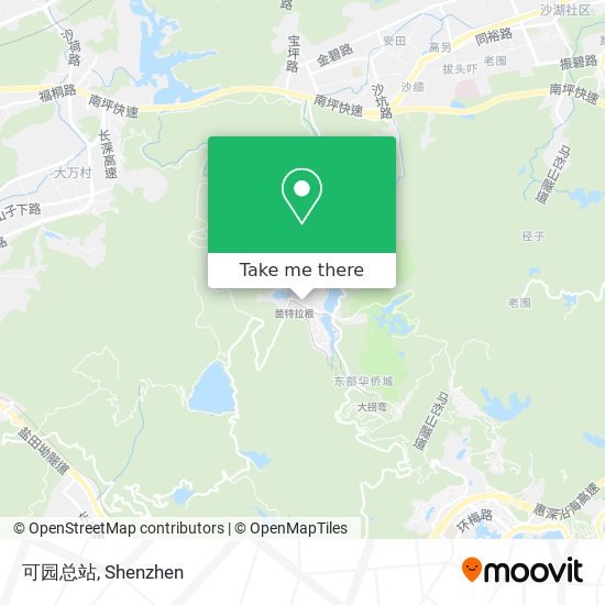 可园总站 map