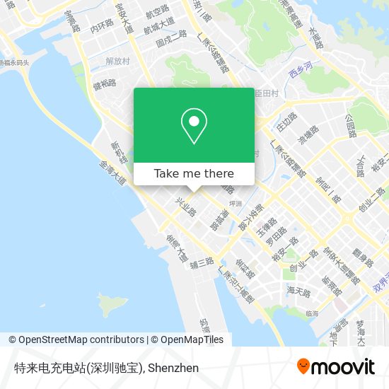 特来电充电站(深圳驰宝) map