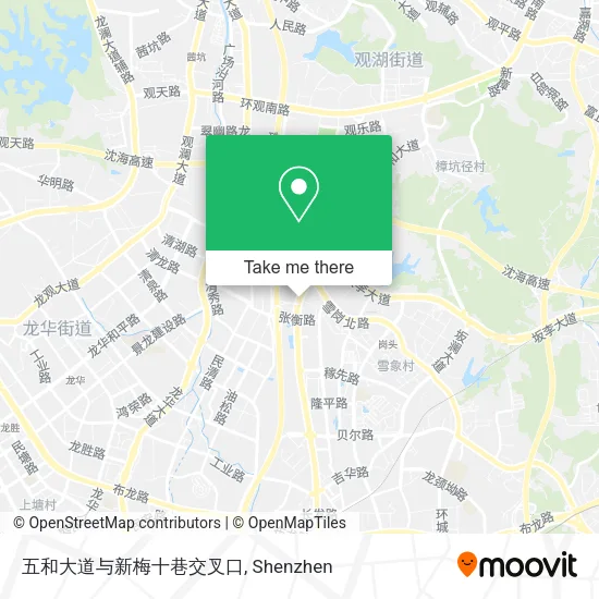 五和大道与新梅十巷交叉口 map