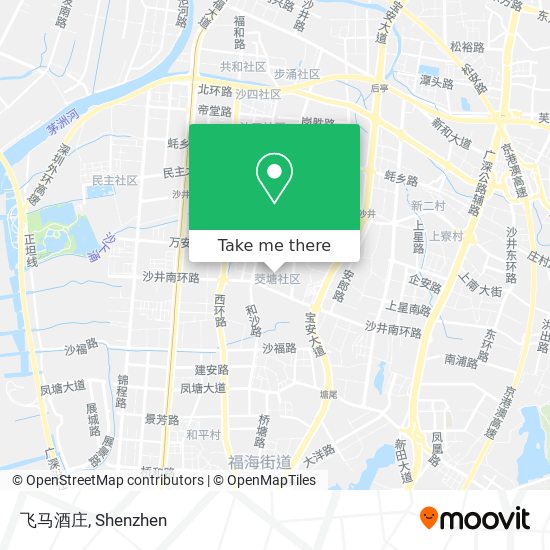 飞马酒庄 map