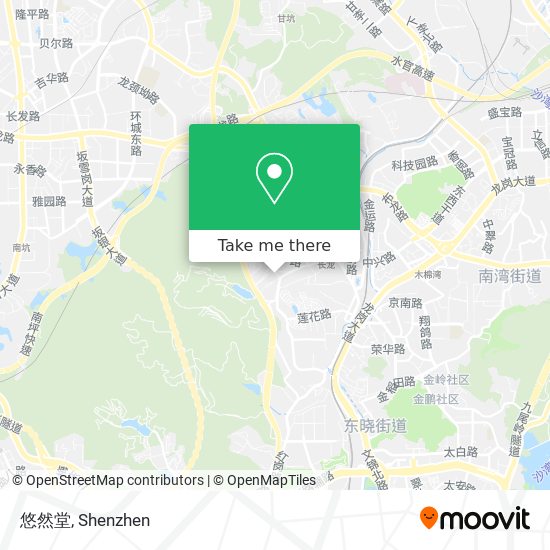 悠然堂 map