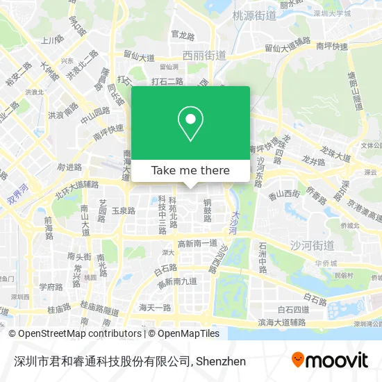 深圳市君和睿通科技股份有限公司 map
