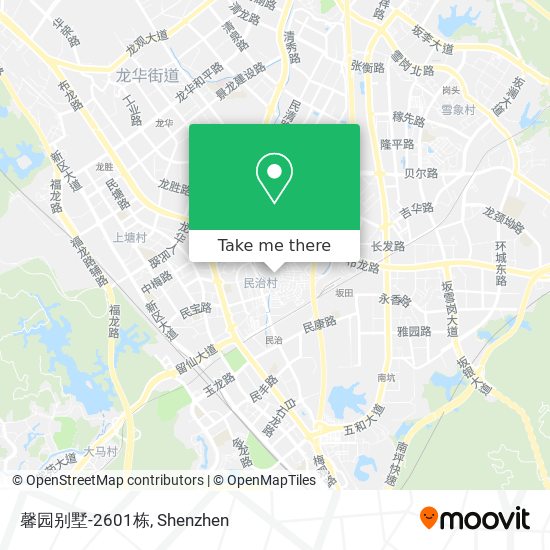 馨园别墅-2601栋 map