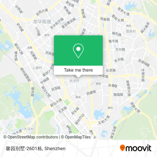 馨园别墅-2601栋 map