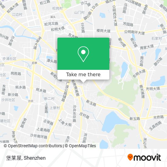 堡莱屋 map