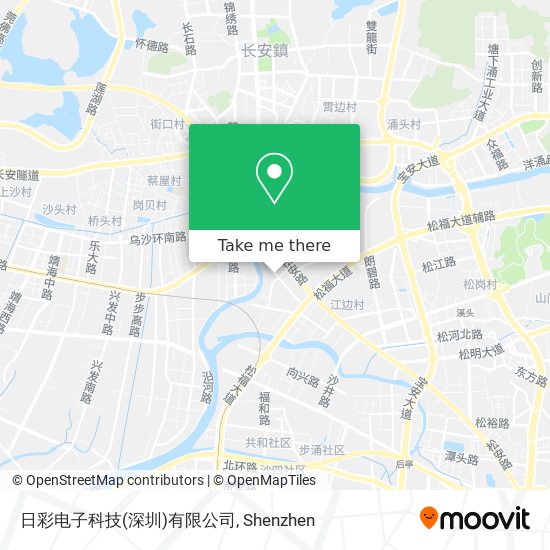 日彩电子科技(深圳)有限公司 map