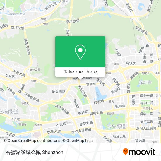 香蜜湖瀚城-2栋 map