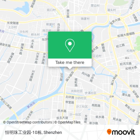 恒明珠工业园-10栋 map