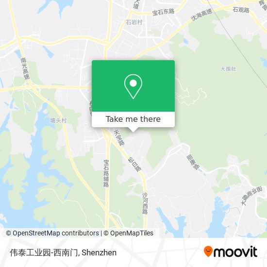 伟泰工业园-西南门 map