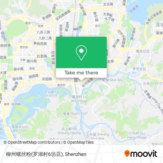 柳州螺丝粉(罗湖村6坊店) map