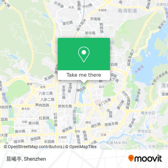 晨曦亭 map