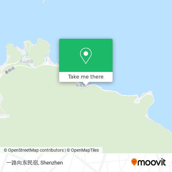 一路向东民宿 map