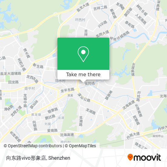 向东路vivo形象店 map