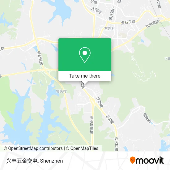 兴丰五金交电 map