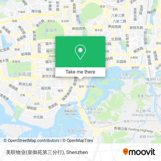 美联物业(皇御苑第三分行) map