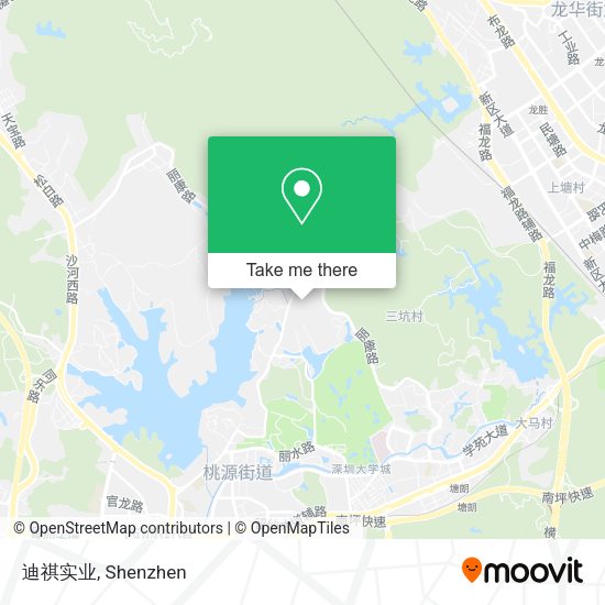 迪祺实业 map