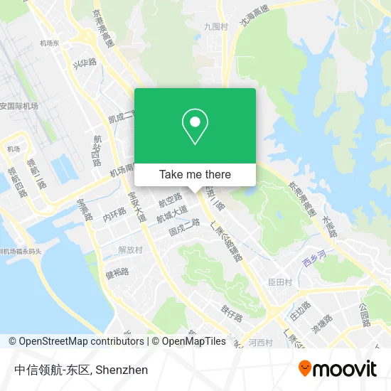 中信领航-东区 map