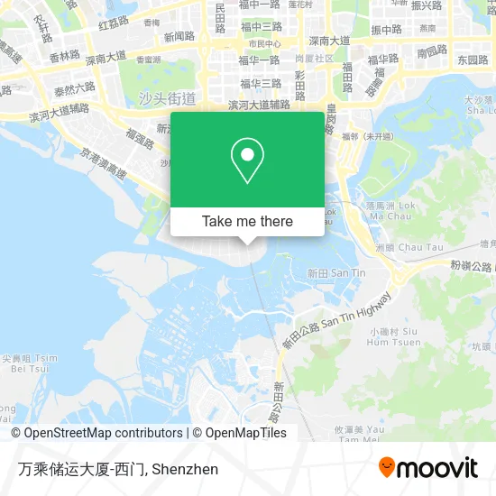 万乘储运大厦-西门 map