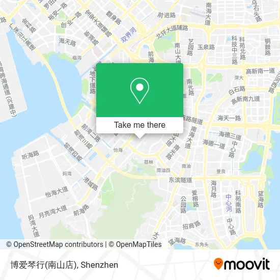 博爱琴行(南山店) map
