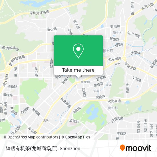 锌硒有机茶(龙城商场店) map