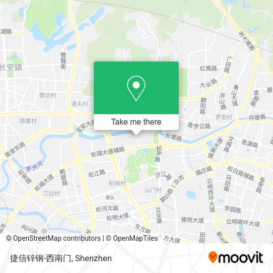 捷信锌钢-西南门 map