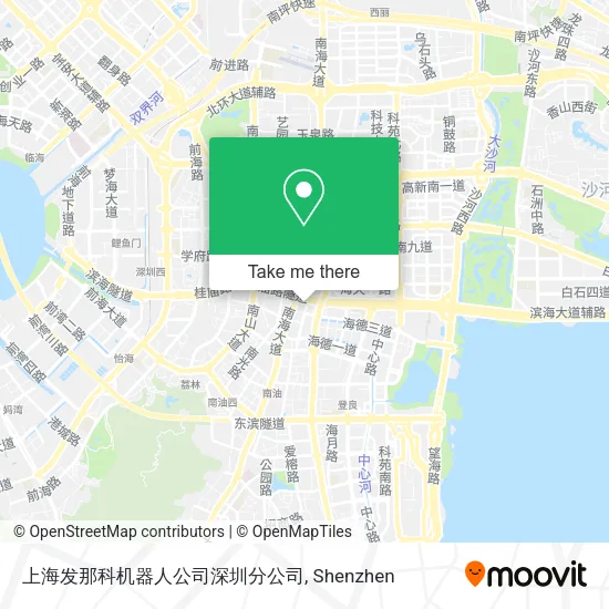 上海发那科机器人公司深圳分公司 map