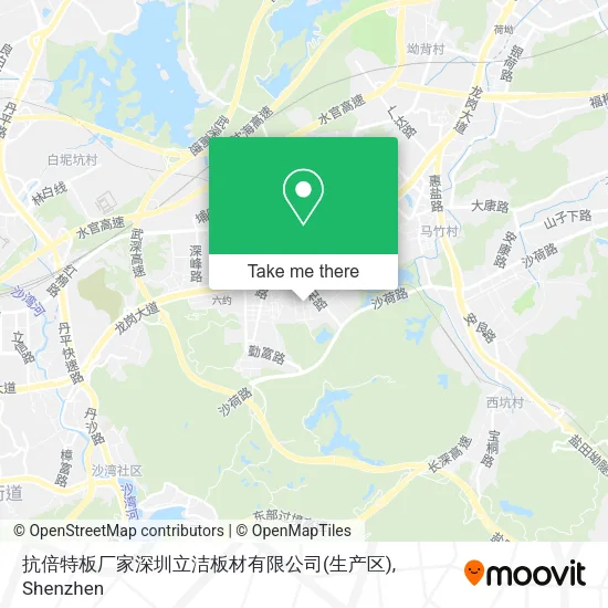 抗倍特板厂家深圳立洁板材有限公司(生产区) map