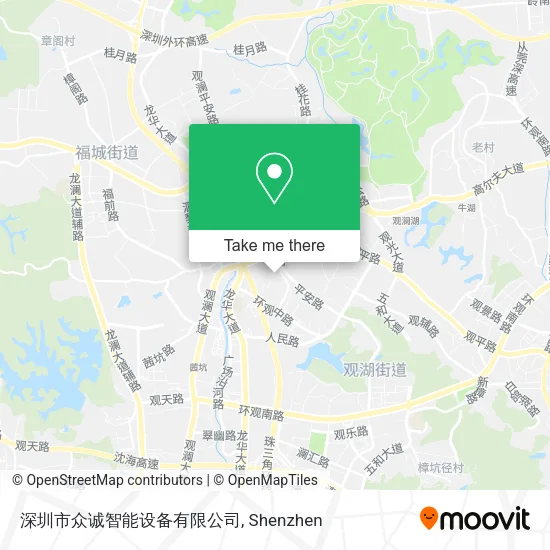 深圳市众诚智能设备有限公司 map