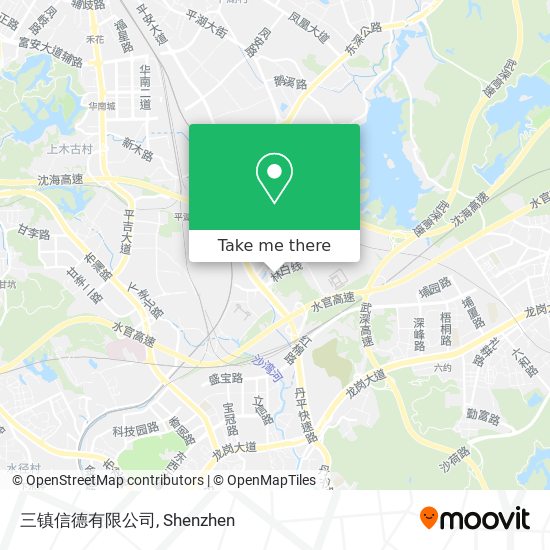 三镇信德有限公司 map