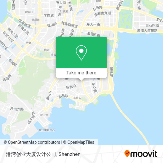 港湾创业大厦设计公司 map