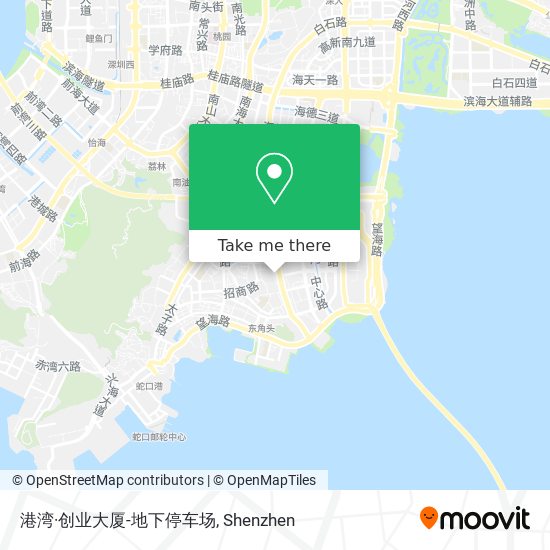 港湾·创业大厦-地下停车场 map