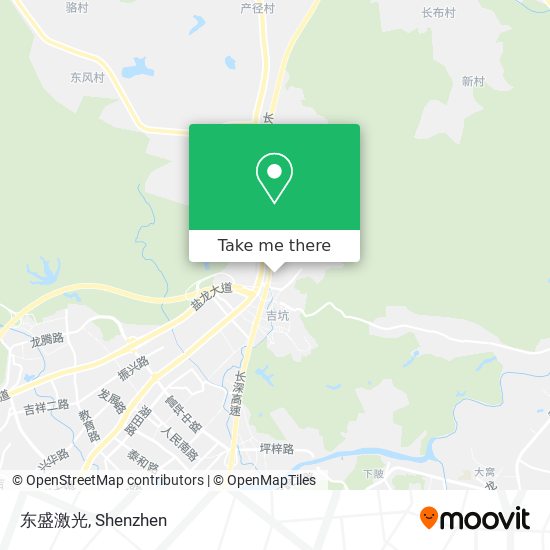 东盛激光 map
