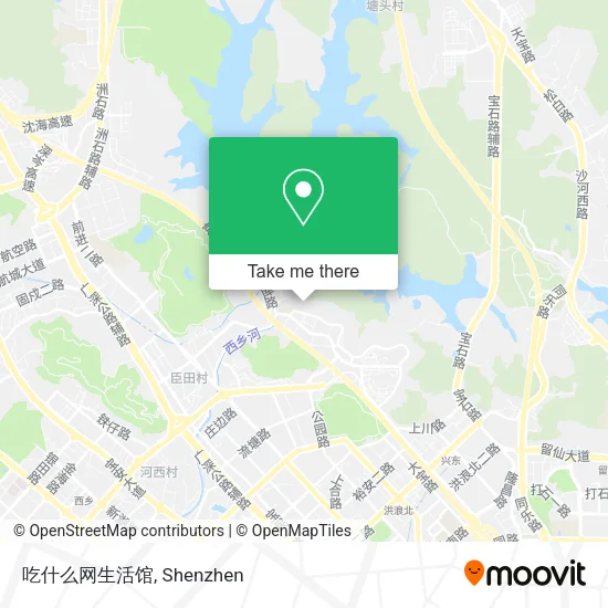 吃什么网生活馆 map