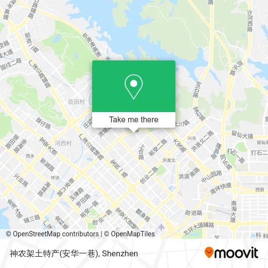 神农架土特产(安华一巷) map