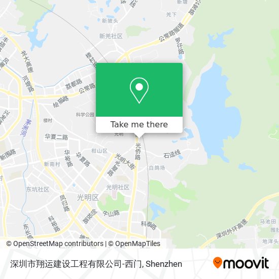 深圳市翔运建设工程有限公司-西门 map