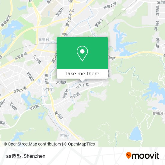 aa造型 map