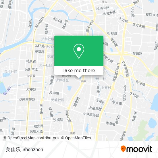 美佳乐 map