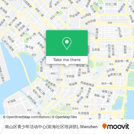 南山区青少年活动中心(前海社区培训部) map